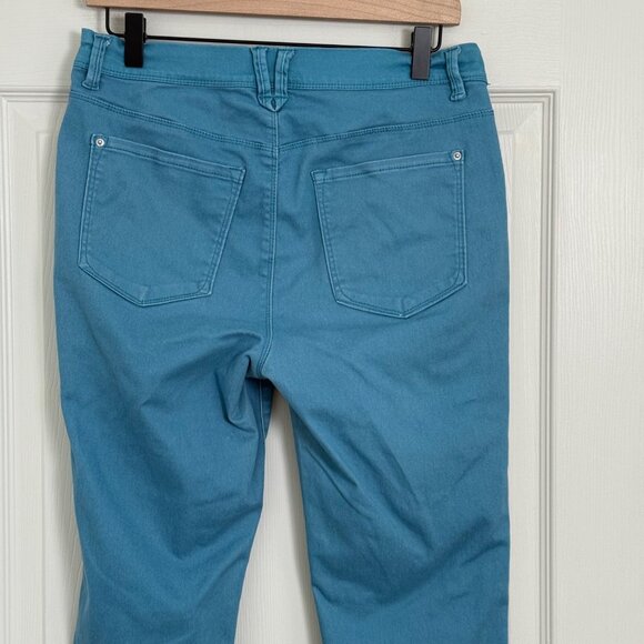 Curve Appeal Jeans Womens 10 High Rise Stretch Casual Comfort Minimalist Jegging - Picture 4 of 13